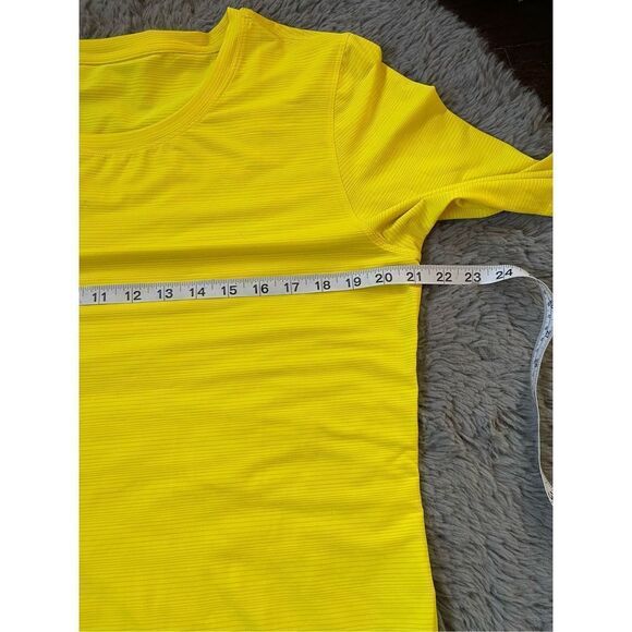 Zyia Tops Zyia Yellow‎ Subtle Stripe Long Sleeve size xl - Picture 6 of 6
